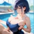 スク水美少女は誘惑したい2！170枚