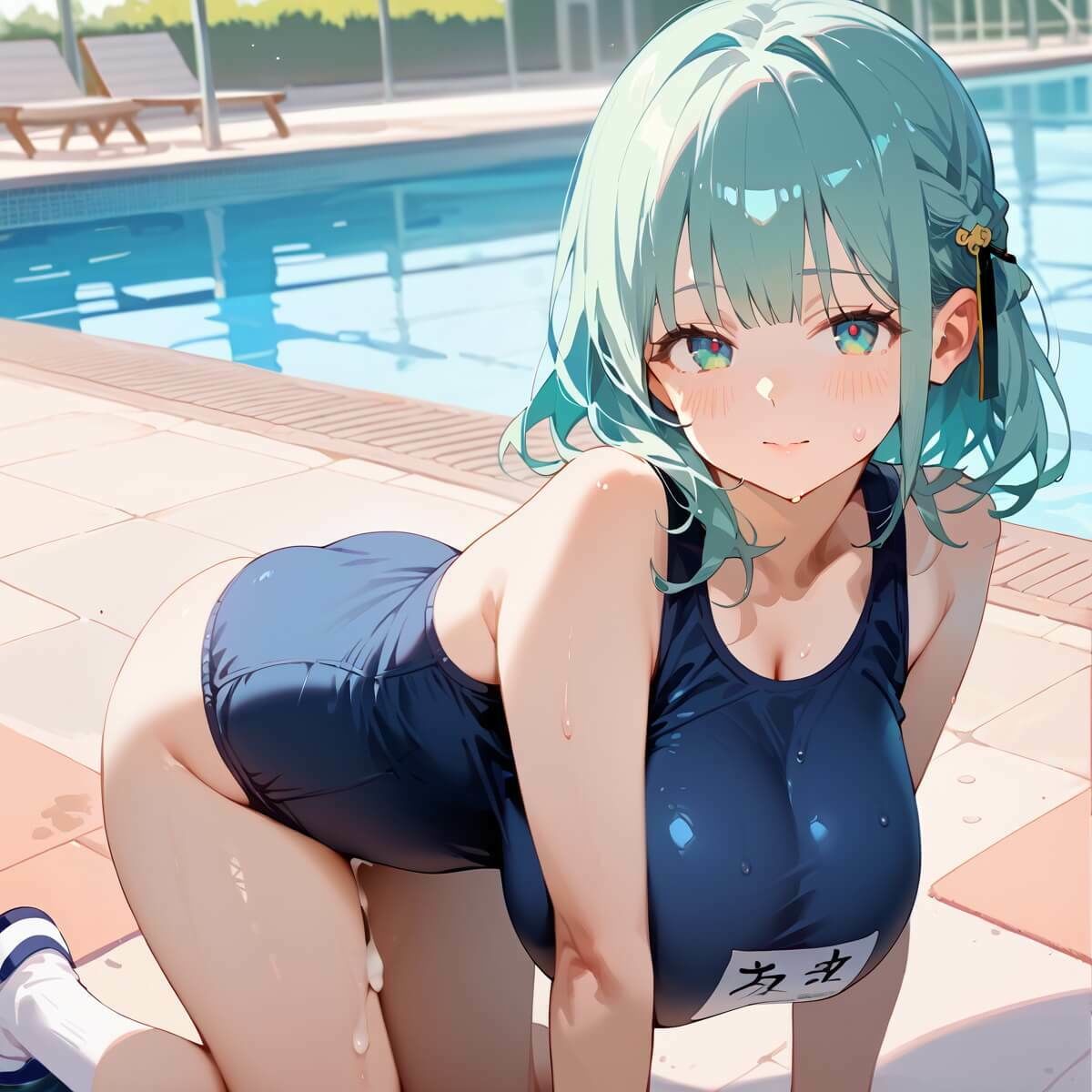 スク水美少女は誘惑したい7!170枚 画像1
