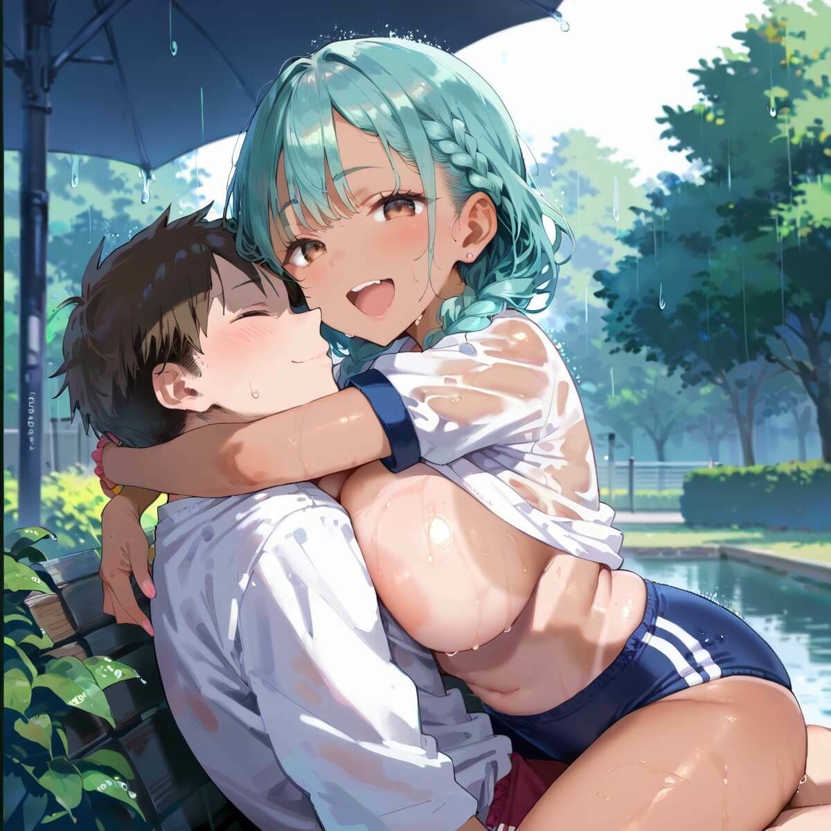 サンプル画像2:張りつくブルマがエロすぎる！200枚(ミステリと喫茶店) [d_607100]