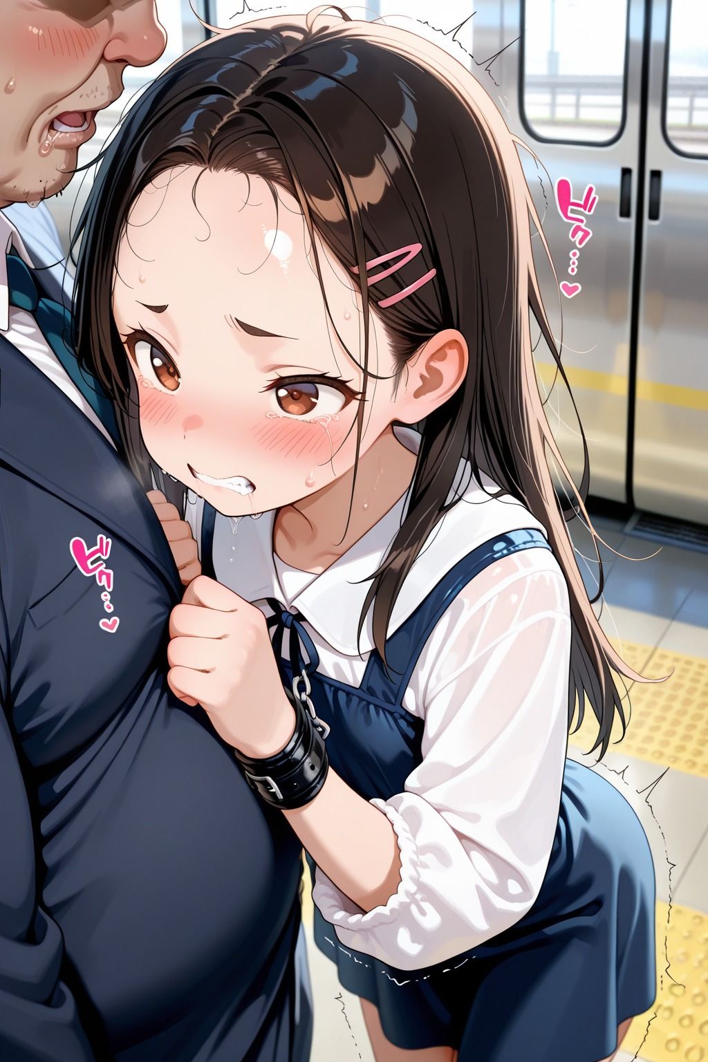 サンプル画像6:結菜ちゃんはきもいおじさんの言いなりだよ。(生はむ少女) [d_607134]