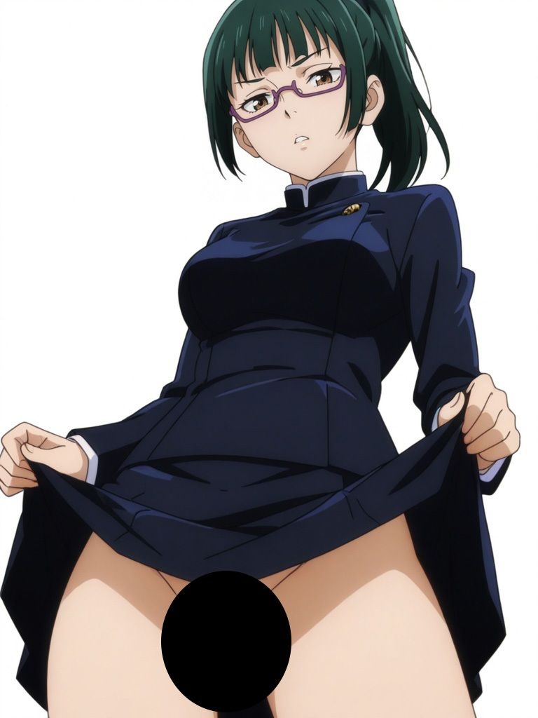 サンプル画像3:『呪〇廻戦』ヒロイン脱がしてみた ムキムキ色黒モブがヤリたい放題 スマホでも見やすい縦型 シチュエーション＆クオリティ厳選済み450枚！(しっぷどっく) [d_607263]