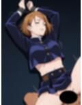 『呪〇廻戦』ヒロイン脱がしてみた ムキムキ色黒モブがヤリたい放題 スマホでも見やすい縦型 シチュエーション＆クオリティ厳選済み450枚！