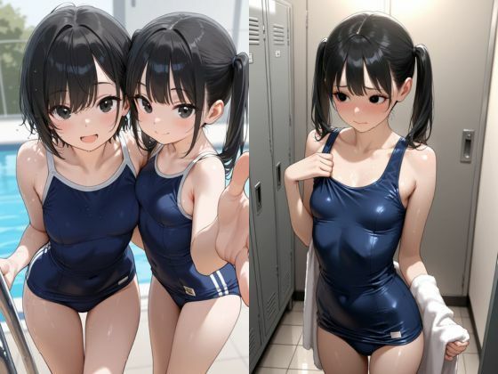 サンプル画像2:スク水の彼女(dadada-2nd) [d_607283]