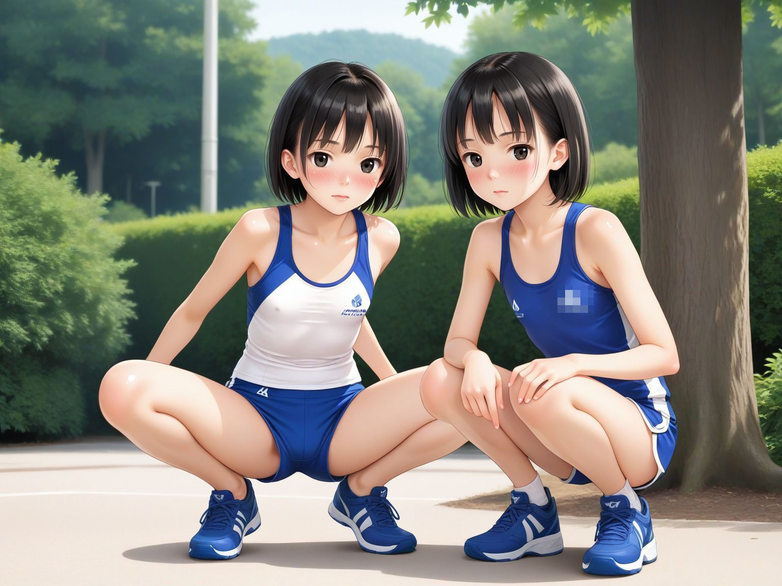 ブルマ好きおじさんに襲われる少女2