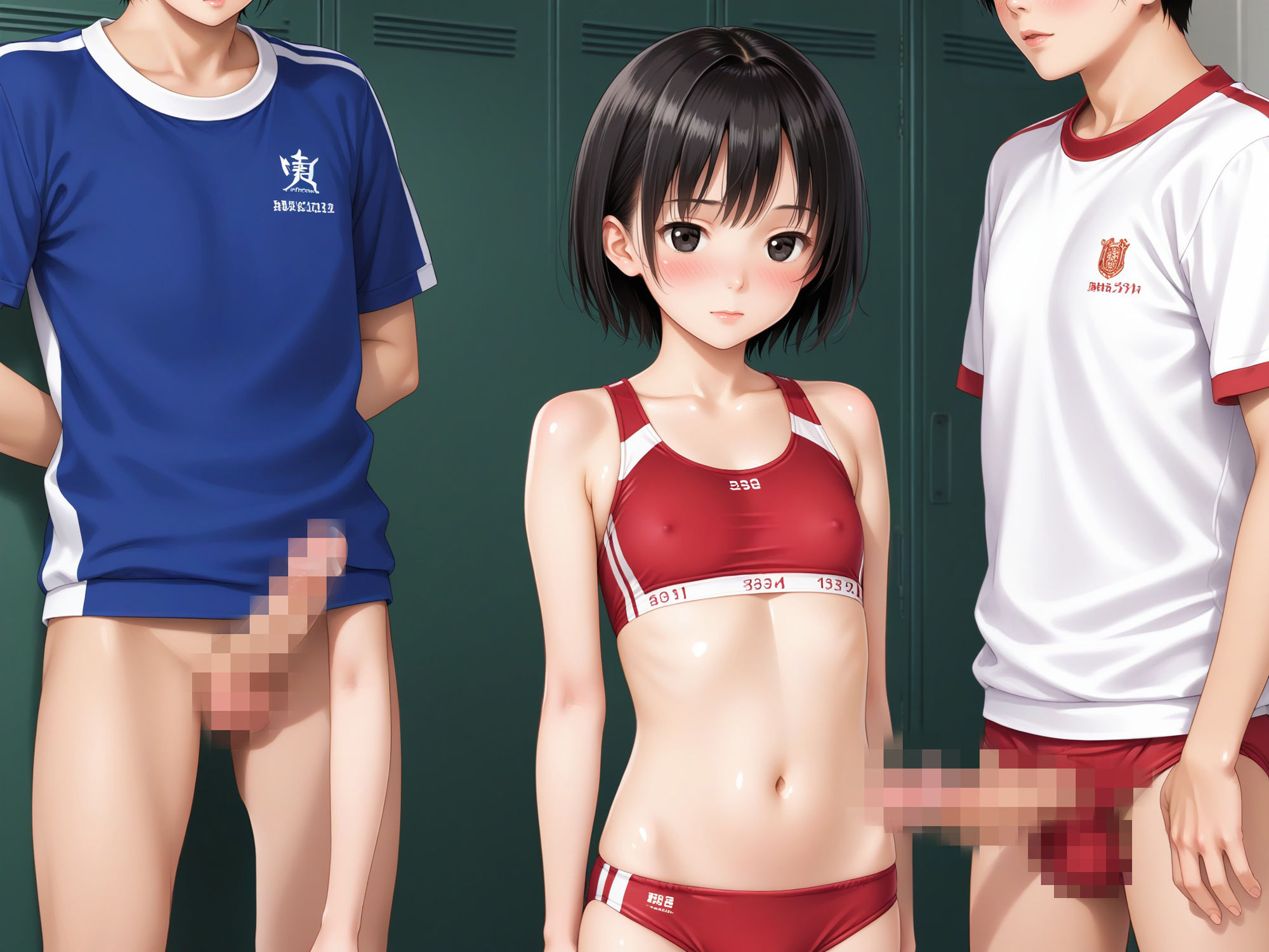 ブルマ好きおじさんに襲われる少女4