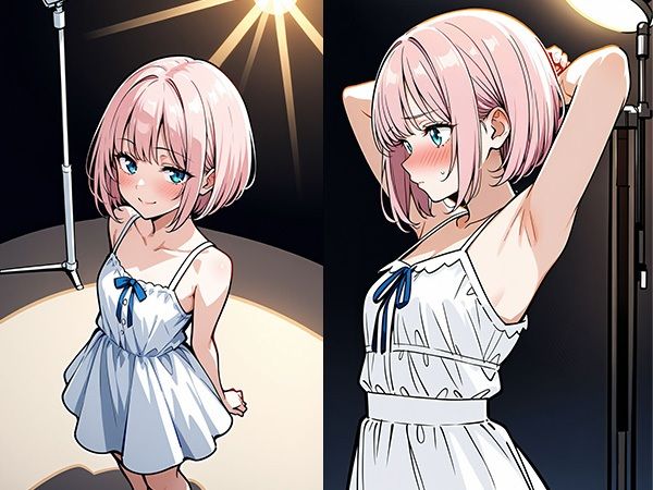 サンプル画像1:地下アイドルと拘束遊戯(わきあいAI) [d_607337]