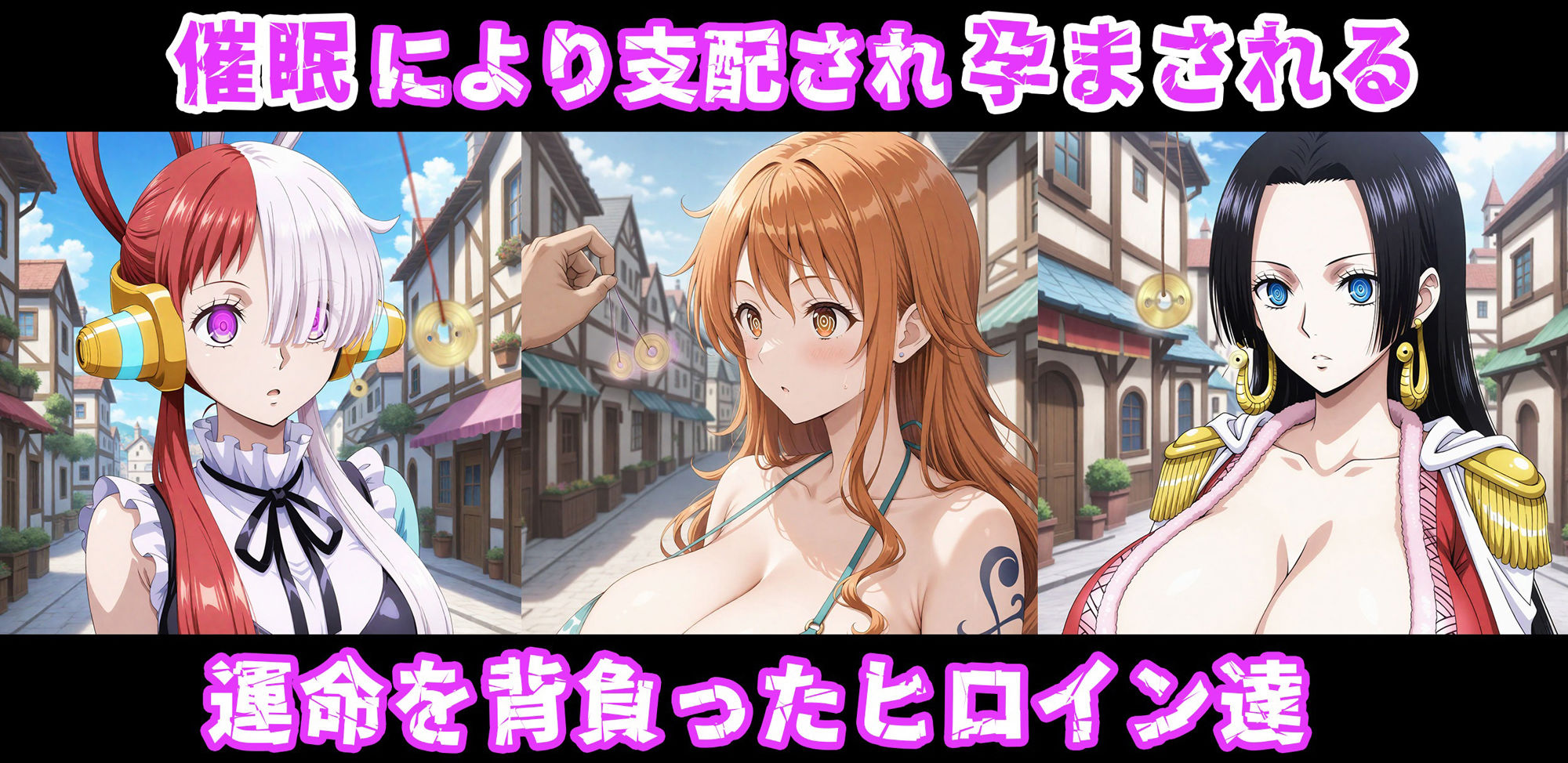 サンプル画像1:孕ませオナホ化契約 〜ワン●ース編〜(アニメ一本背負) [d_607356]