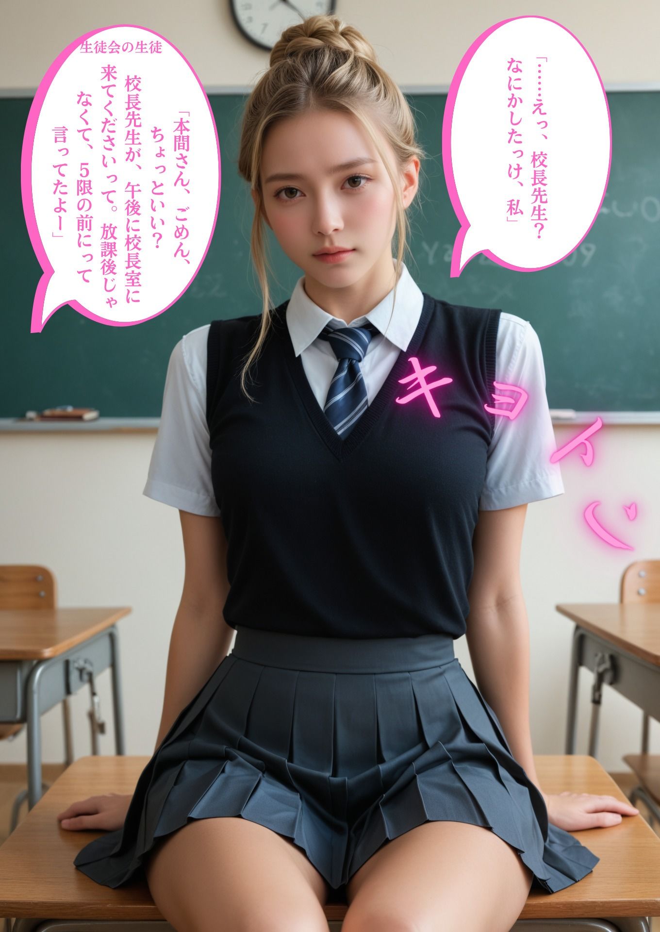 サンプル画像4:催淫洗脳      大会優勝  祝賀会(シロウトAI美女AMU) [d_607365]