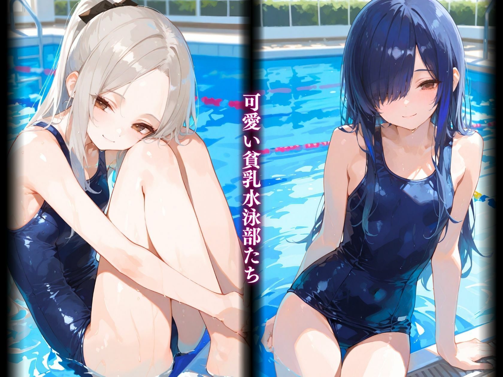 無防備なスク水がキモ顧問の餌食に「キモっ、きも！」1