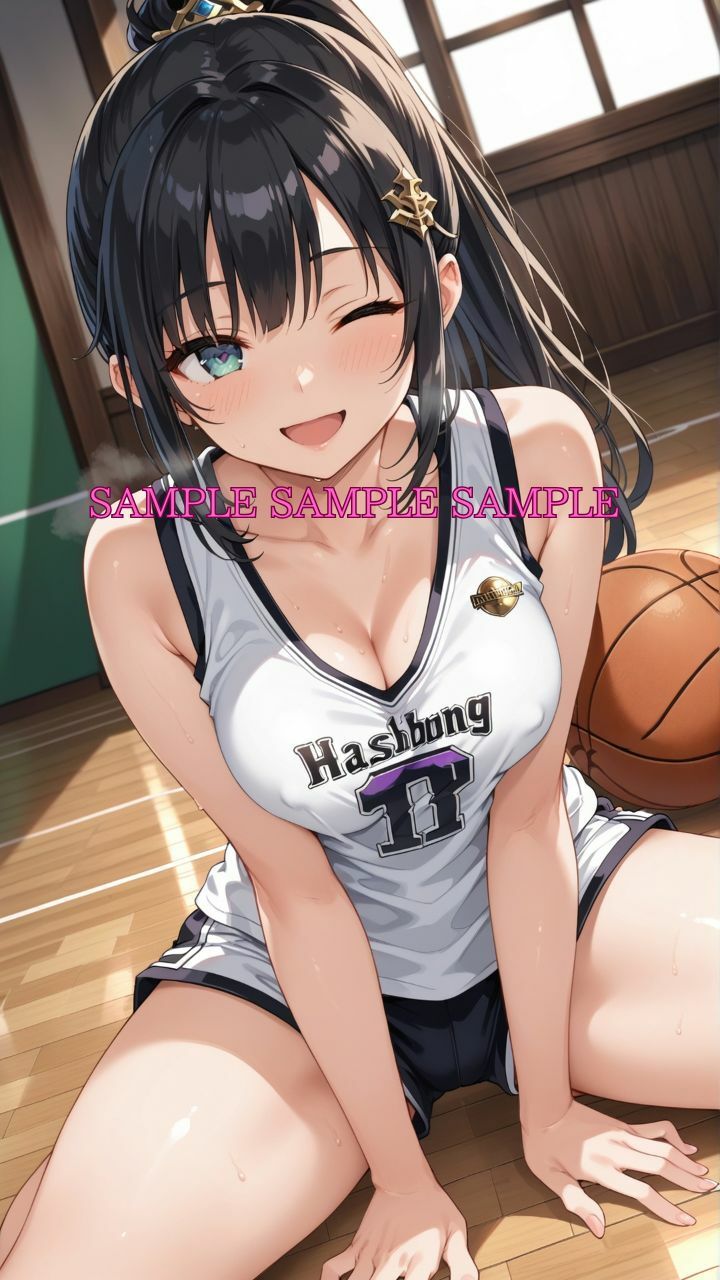 サンプル画像3:男女比1対10000の世界 バスケ女子とセックスし放題でちんぽが乾く暇もないヤリ放題ハーレムライフ！！(TailorFetiAI-Pix) [d_607436]