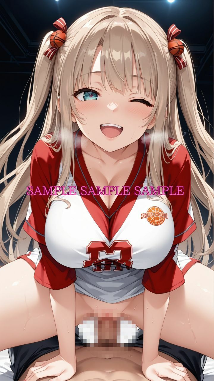 サンプル画像5:男女比1対10000の世界 バスケ女子とセックスし放題でちんぽが乾く暇もないヤリ放題ハーレムライフ！！(TailorFetiAI-Pix) [d_607436]