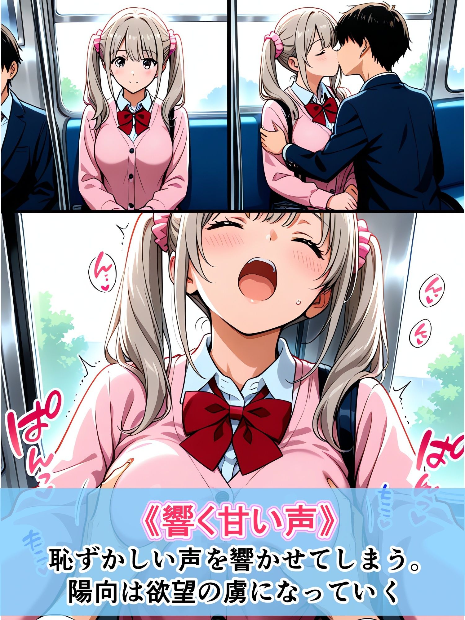 サンプル画像2:電車の中で…3〜秘密の車両〜(タイパッチョ) [d_607464]