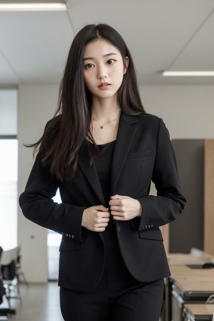 サンプル画像1:【美女名録】vol7.7  秘書の誘惑。冷たくても、惹かれてしまう。 205枚  【AIグラビア写真集】(AI美女制作参謀本部4課) [d_607475]