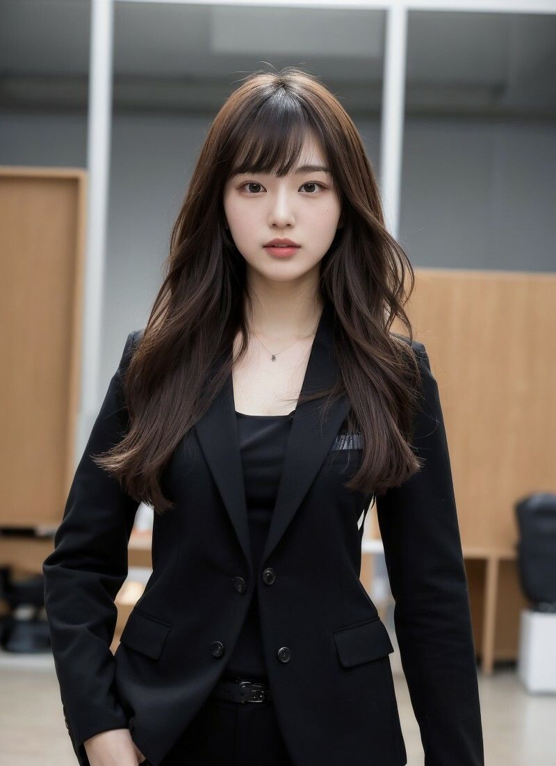 サンプル画像3:【美女名録】vol7.7  秘書の誘惑。冷たくても、惹かれてしまう。 205枚  【AIグラビア写真集】(AI美女制作参謀本部4課) [d_607475]