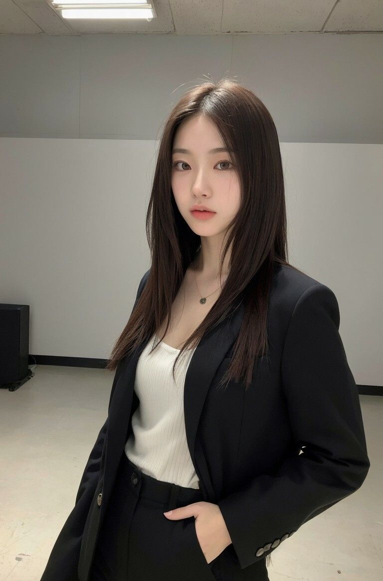 サンプル画像4:【美女名録】vol7.7  秘書の誘惑。冷たくても、惹かれてしまう。 205枚  【AIグラビア写真集】(AI美女制作参謀本部4課) [d_607475]