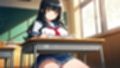 青スク水の茶髪黒髪爆乳美女が教師と放課後種付け交尾【4K】