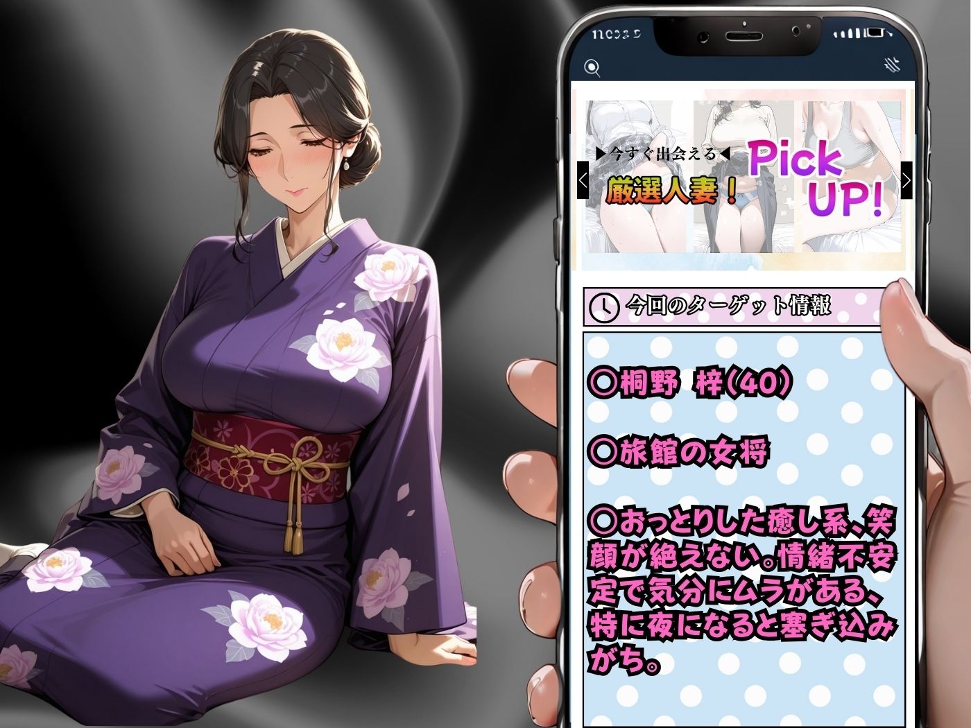 サンプル画像2:肉感人妻種付け〜むちむち女将の色気に耐えれず無理やりご奉仕させる〜(ワーテルLab) [d_607543]