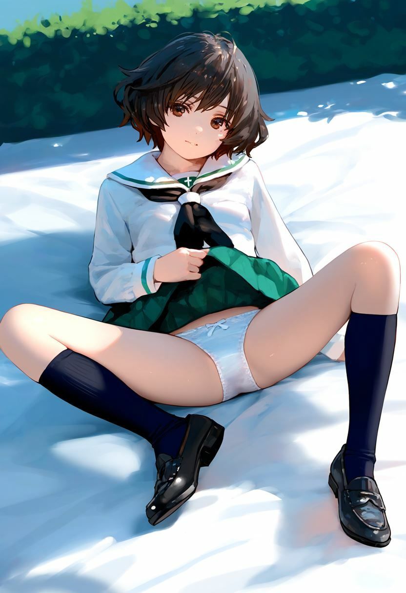 秋山優花里 大量ぱんつ 画像7