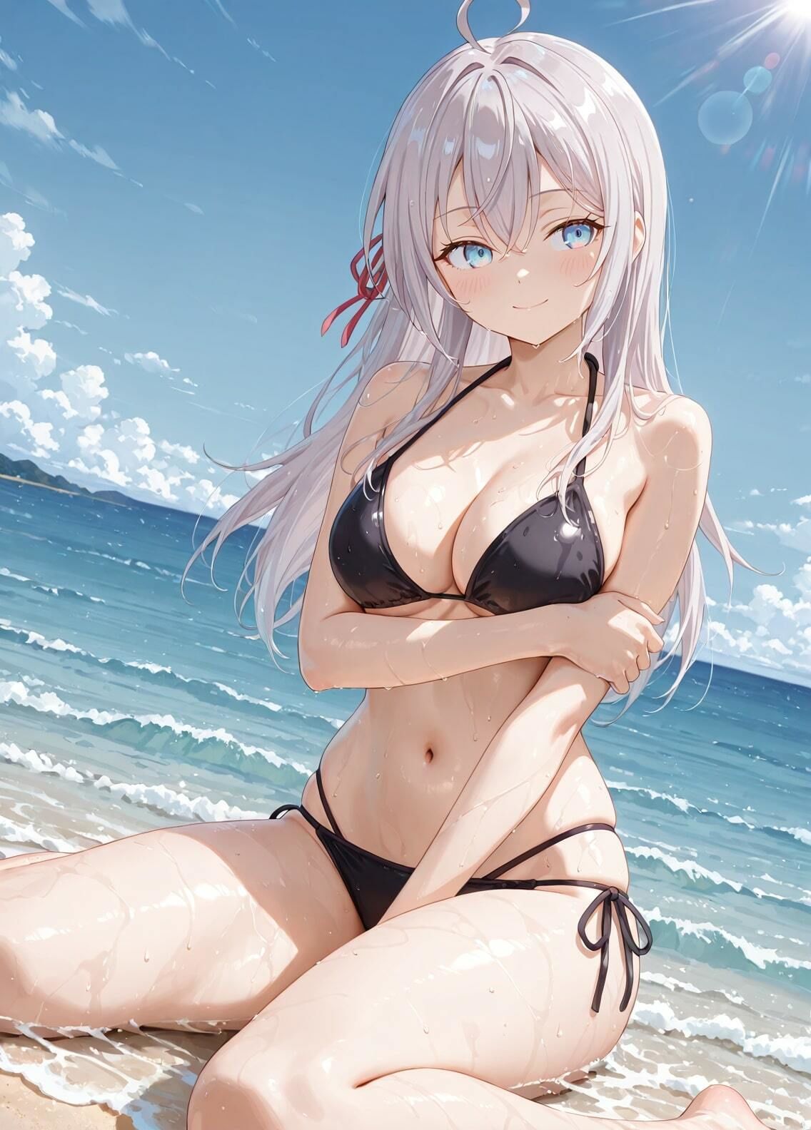 「時々ボソッとロシア語でデレる隣のアーリャさん」アリサ・ミハイロヴナ・九条セクシー写真集16（全500枚） 画像1