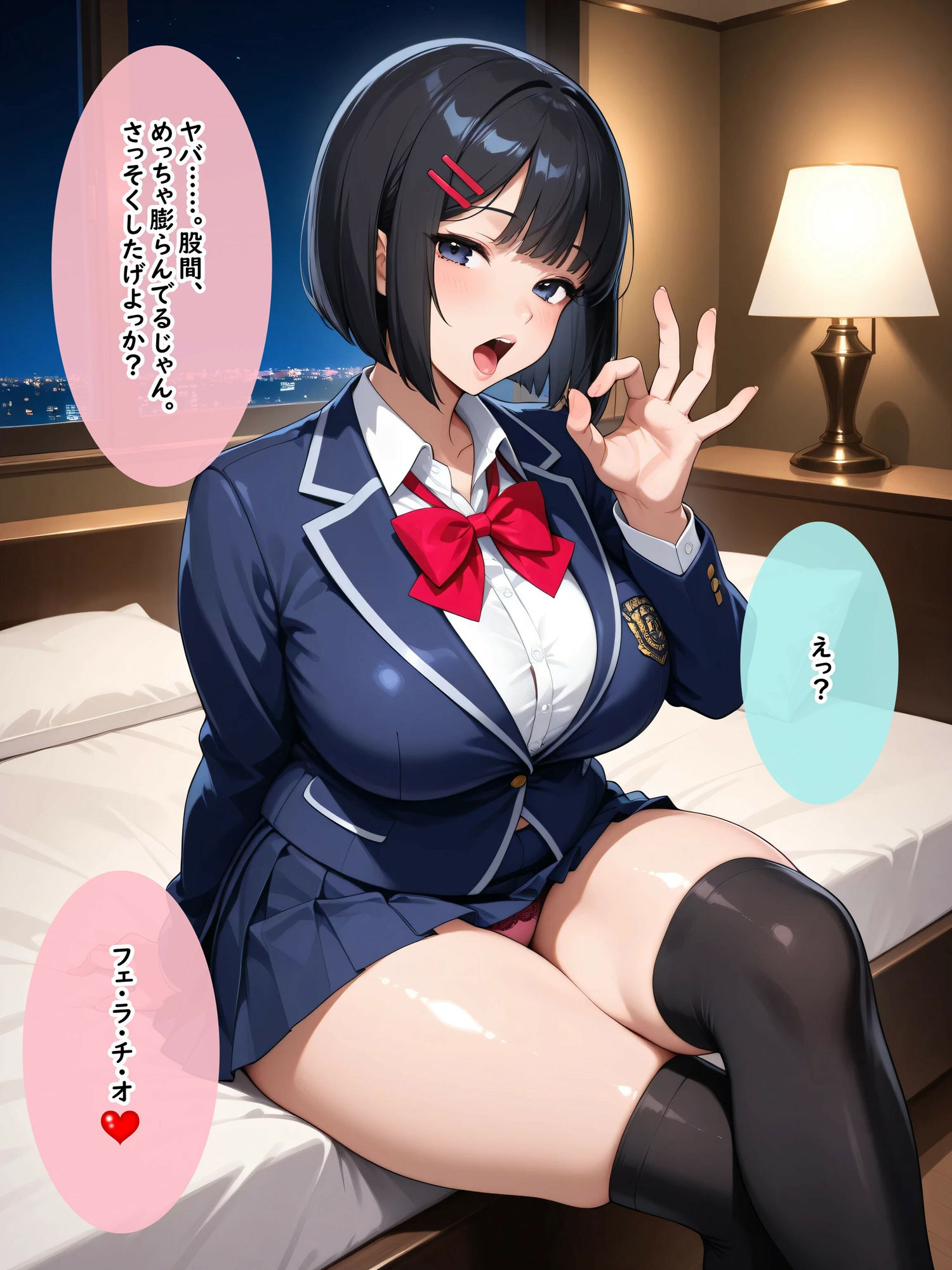 サンプル画像2:むちむちJKユカのパパ活調教日記(さんぱーく) [d_607624]