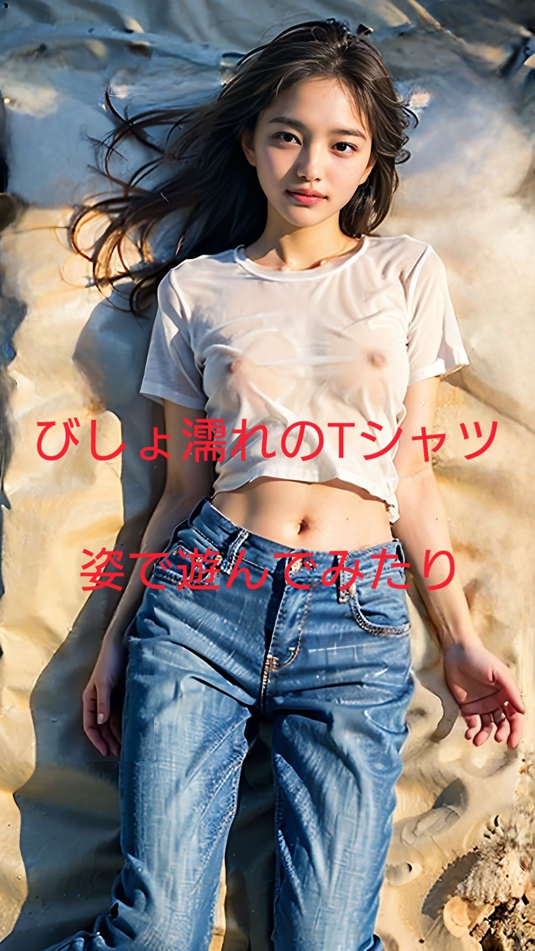 サンプル画像2:アイドル「なる」の夏のえっちな温泉旅行(ラベンダー) [d_607652]