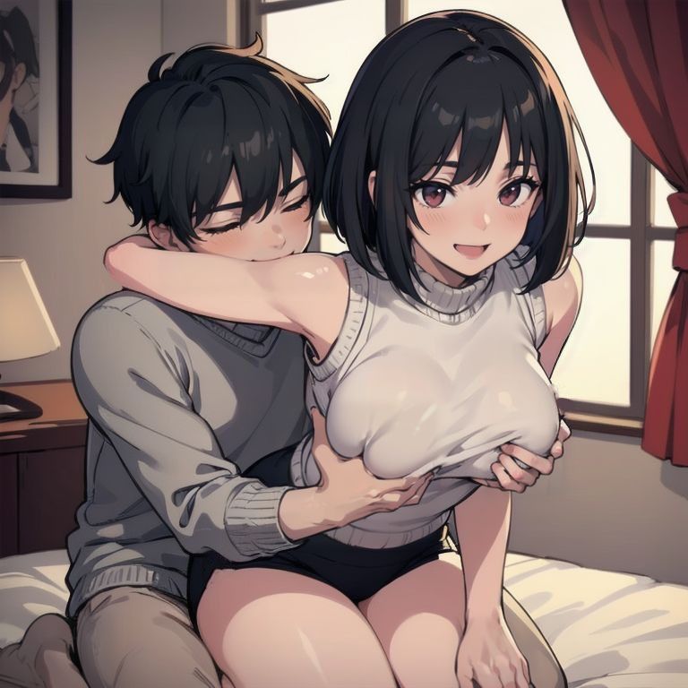 サンプル画像2:おっぱいもみもみ(OPP食堂) [d_607661]