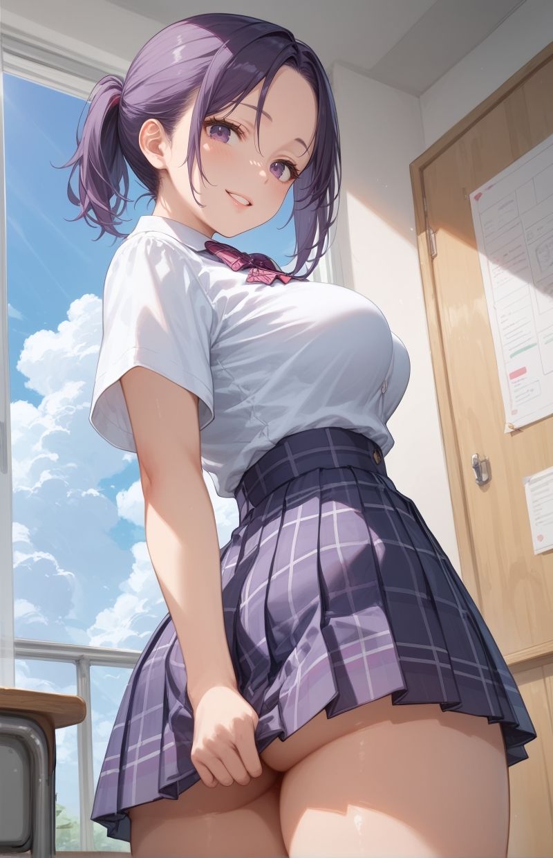 サンプル画像2:グラビア＆裏画像 JKアイドル 中村かな(AIらぼんぬ) [d_607714]