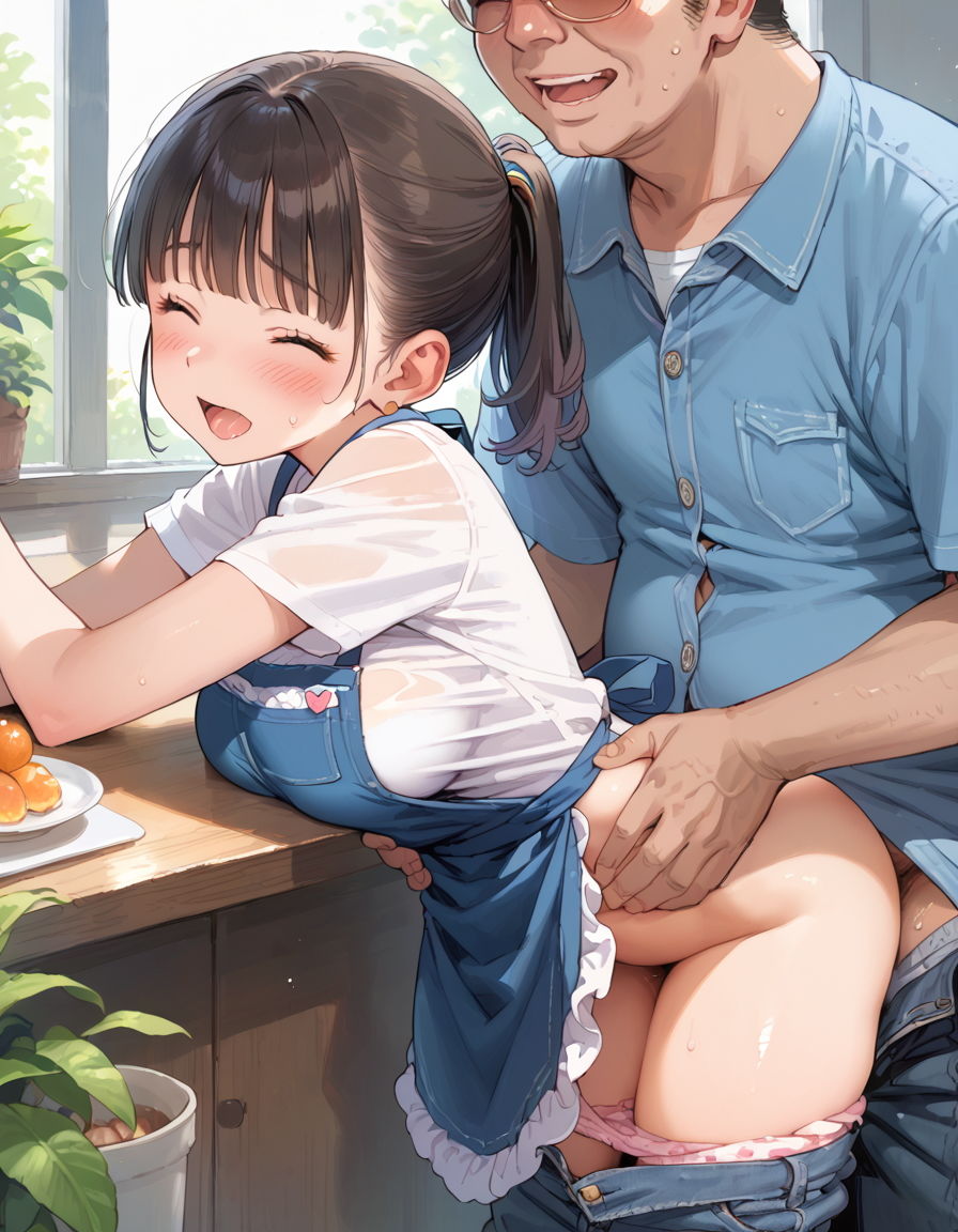 突然できた妹は大人たちの肉便器 画像5