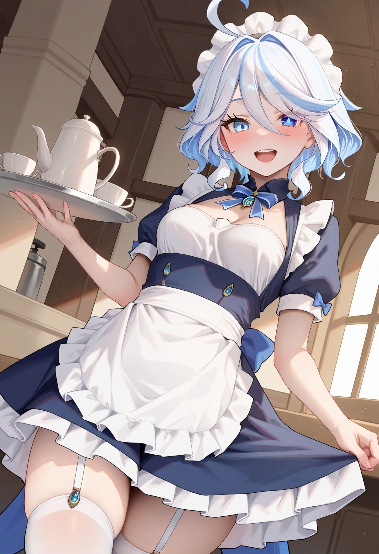 フリーナとイチャラブ純愛えっち。 画像2