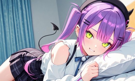 サンプル画像6:常闇トワえっちイラスト集(ばにらみるく) [d_607874]