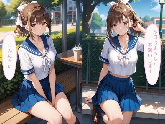 サンプル画像2:同級生では物足りない美少女J〇が放課後にパパ活！〜王道JK編〜(いちごパイ) [d_607886]