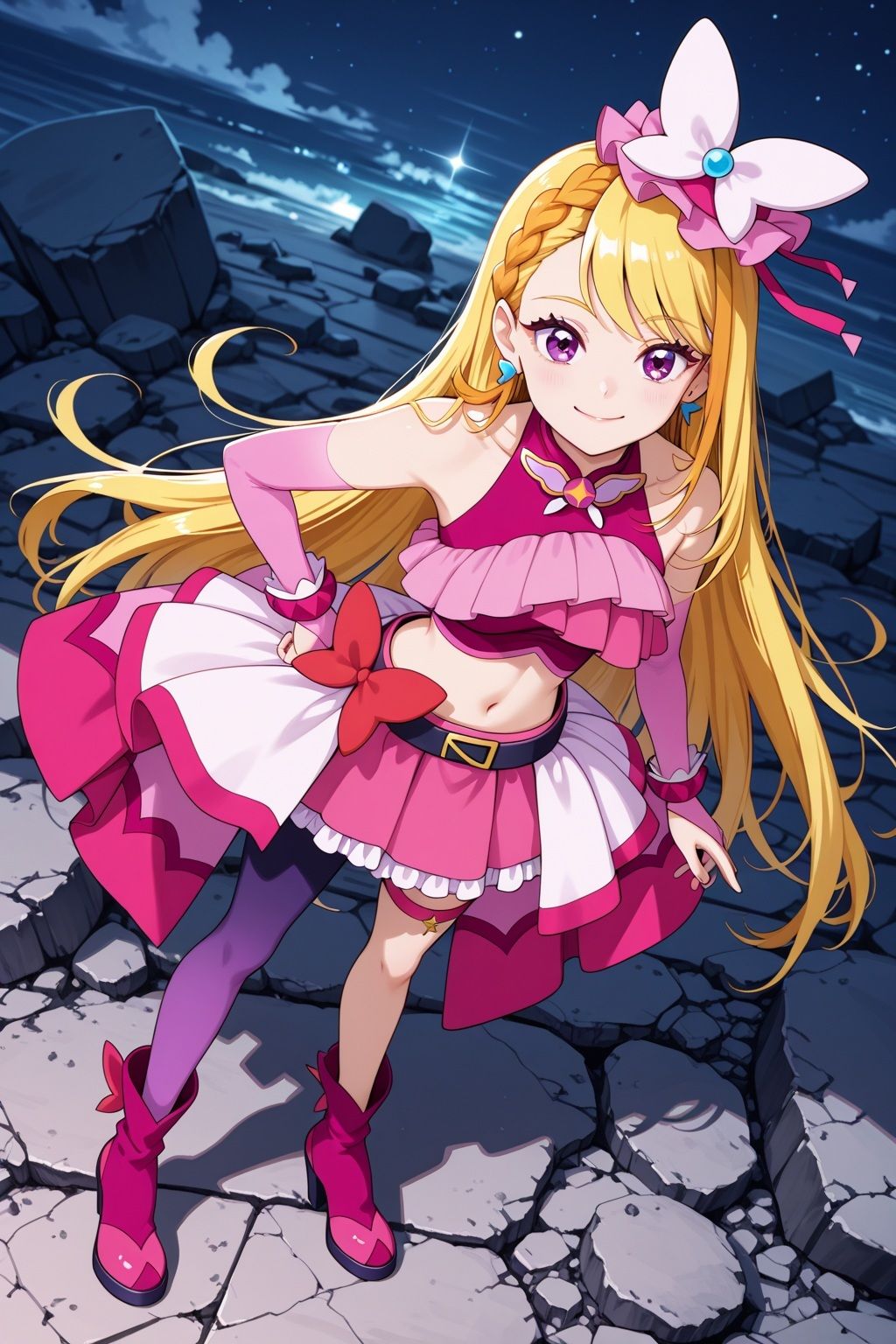 サンプル画像3:変身ヒロイン×辱 ひろがるスカイ！プ●キュア  キュ●バタフライ敗北初セックス(ライトフィニッシュ) [d_607897]