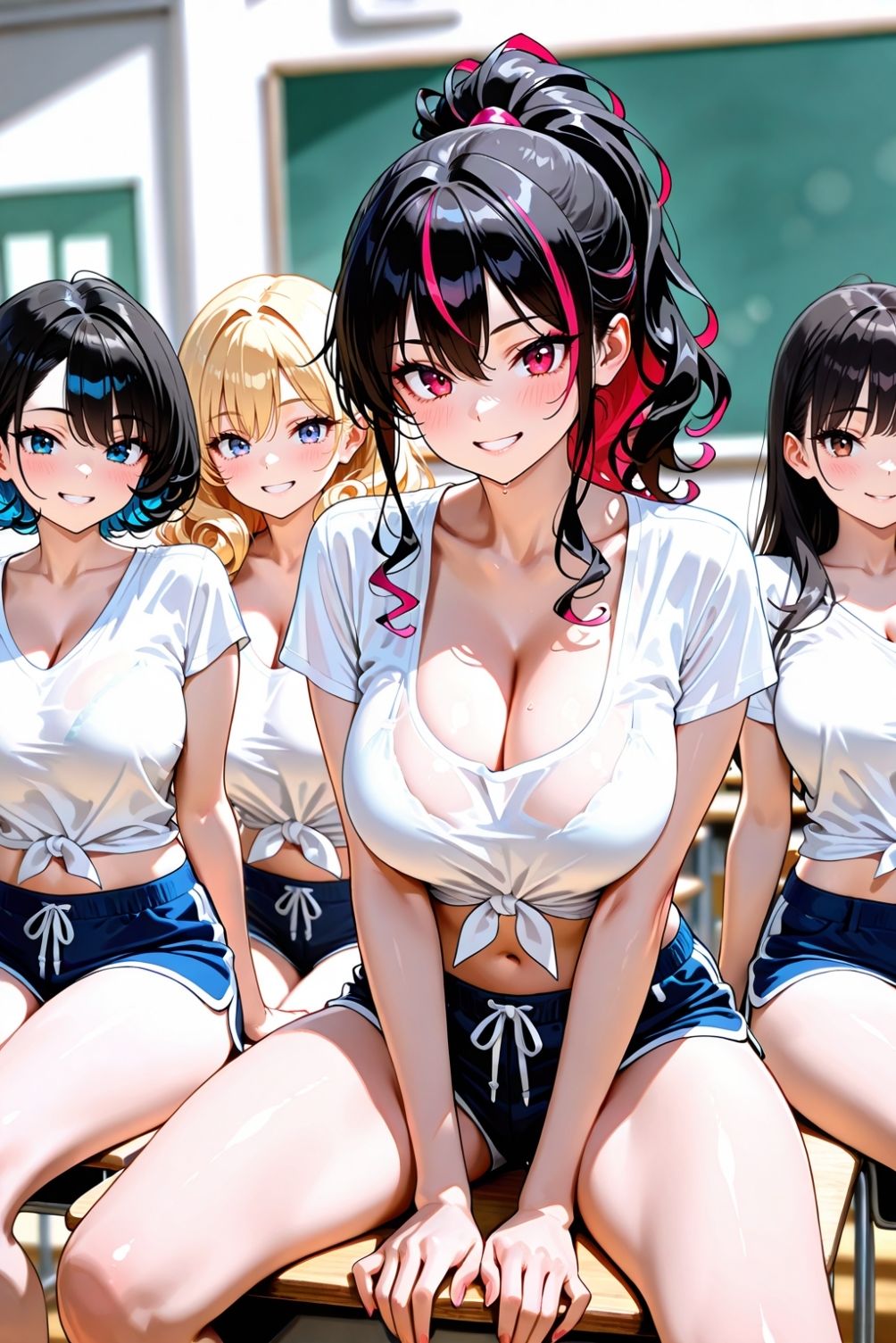 サンプル画像1:一軍女子に弄ばれる(欲望の花園) [d_607984]