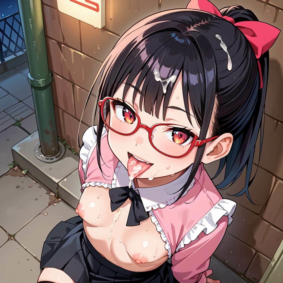 おまたのゆる〜い地雷系を、いただきまぁす★3しっぽり170枚8