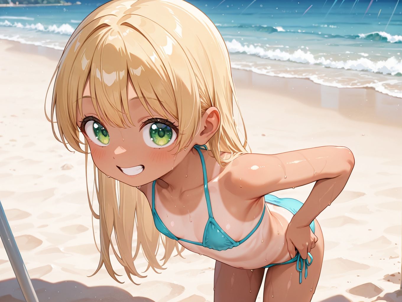 サンプル画像1:【高画質500枚】日向ぼっこ中の生意気ギャルを種付けした話(アルベンシス) [d_608155]