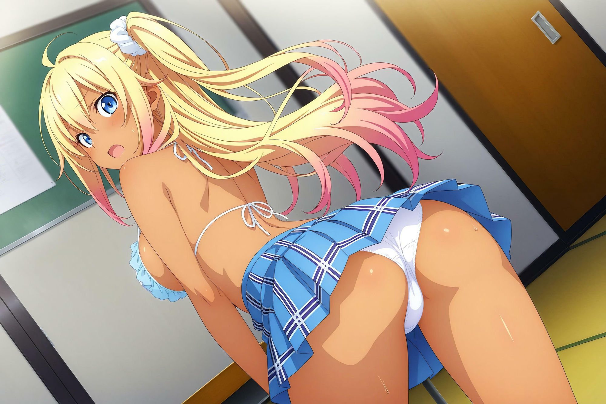 サンプル画像4:えちえち★学園 〜エッチなギャルっ子たち〜  in校内(少女愛好家倶楽部) [d_608165]