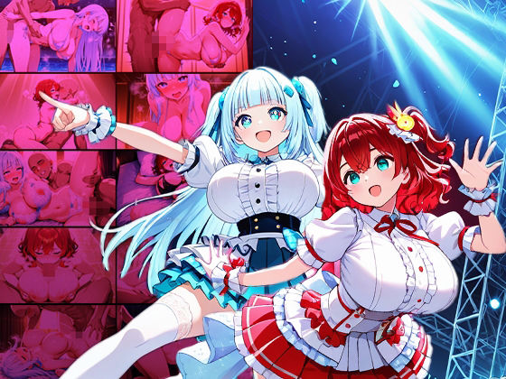 サンプル画像1:爆乳水色赤髪アイドルが熱愛スキャンダルで快楽堕ち【4K】(御一堂) [d_608178]