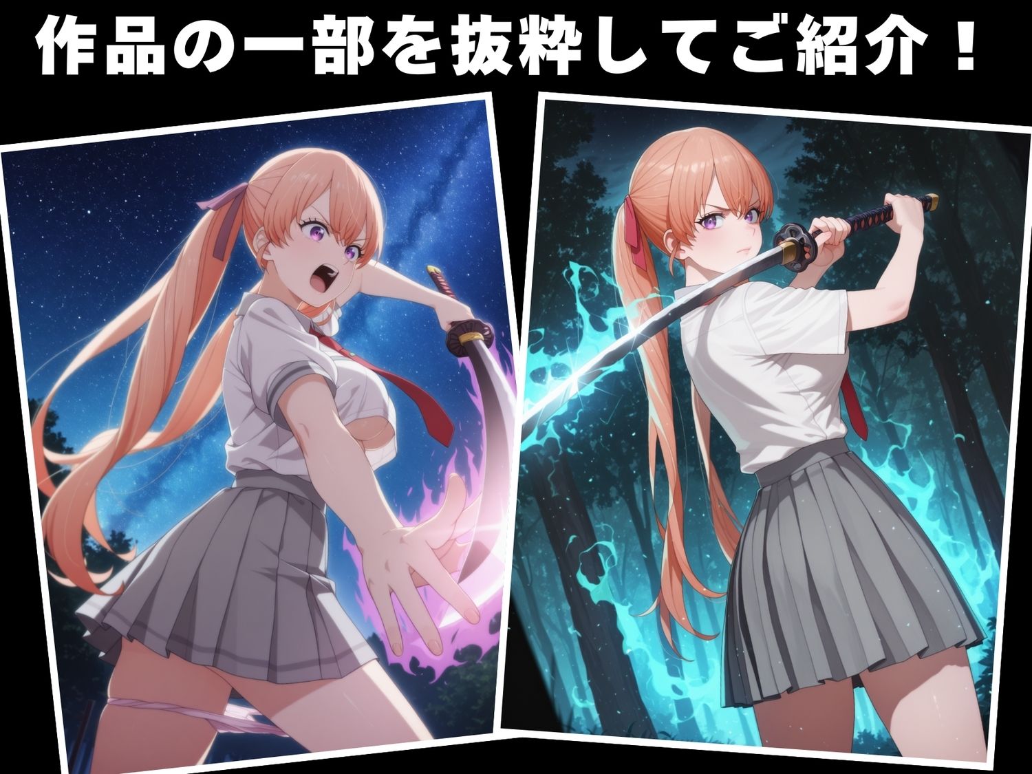 サンプル画像1:【完全敗北】天● エリカ(月夜の工房) [d_608182]