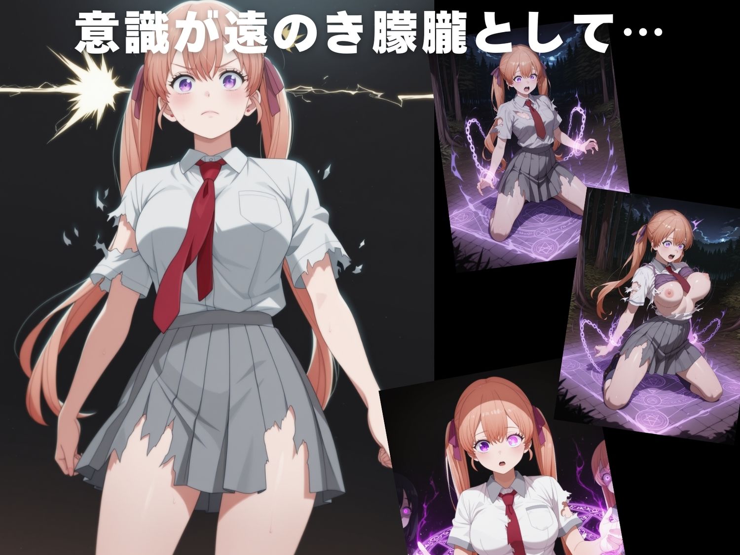 サンプル画像3:【完全敗北】天● エリカ(月夜の工房) [d_608182]