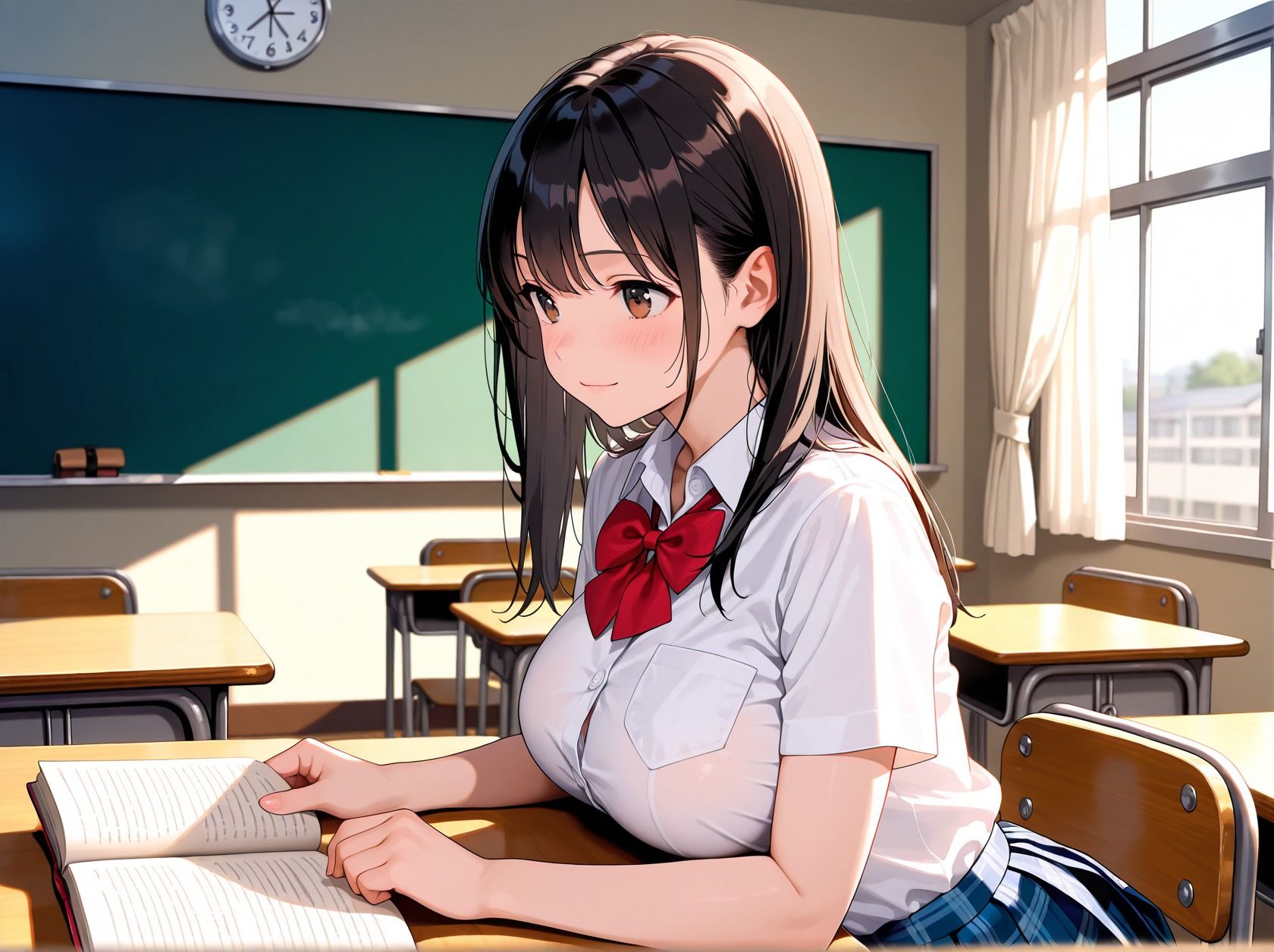 サンプル画像1:〜強●種付け〜女子校生調教(あんことミルクセーキ) [d_608238]