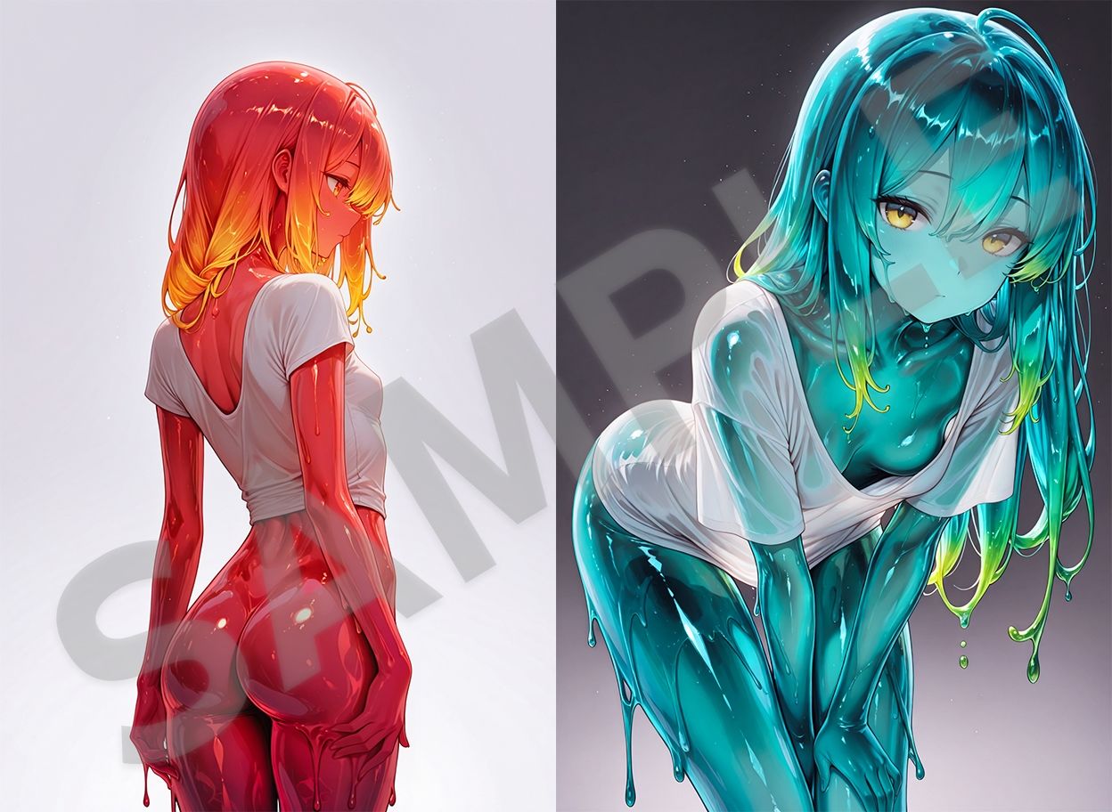 スライム娘の成長記録 画像1