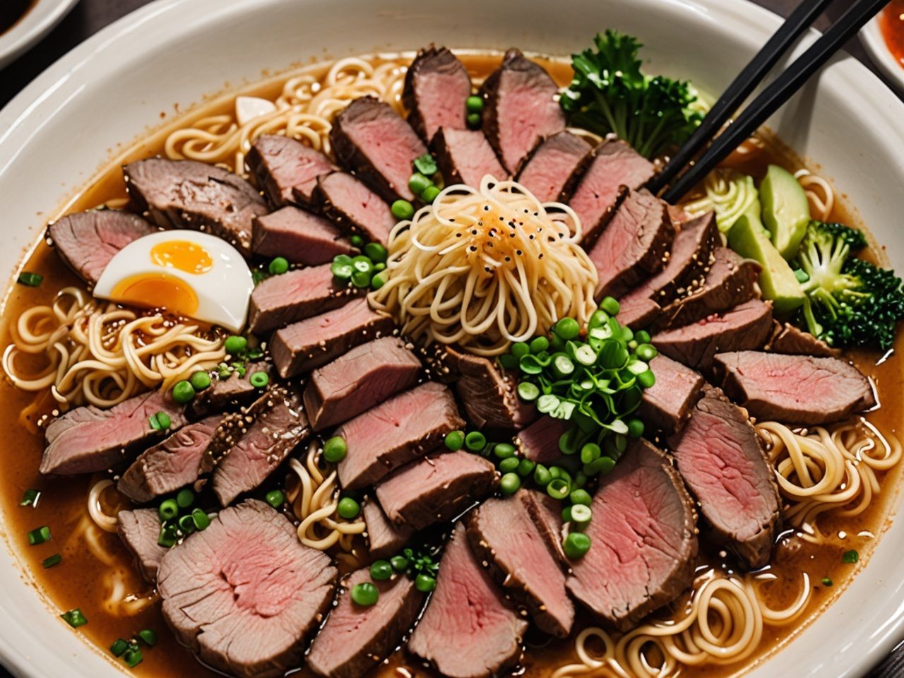 【▲All】バーチャルアイドル一ノ瀬廻里・日本全国マニアックラーメン巡り!(『爆盛っ!ローストビーフラーメン!?』PV01:黒にピンクのハート柄パンティ)_1