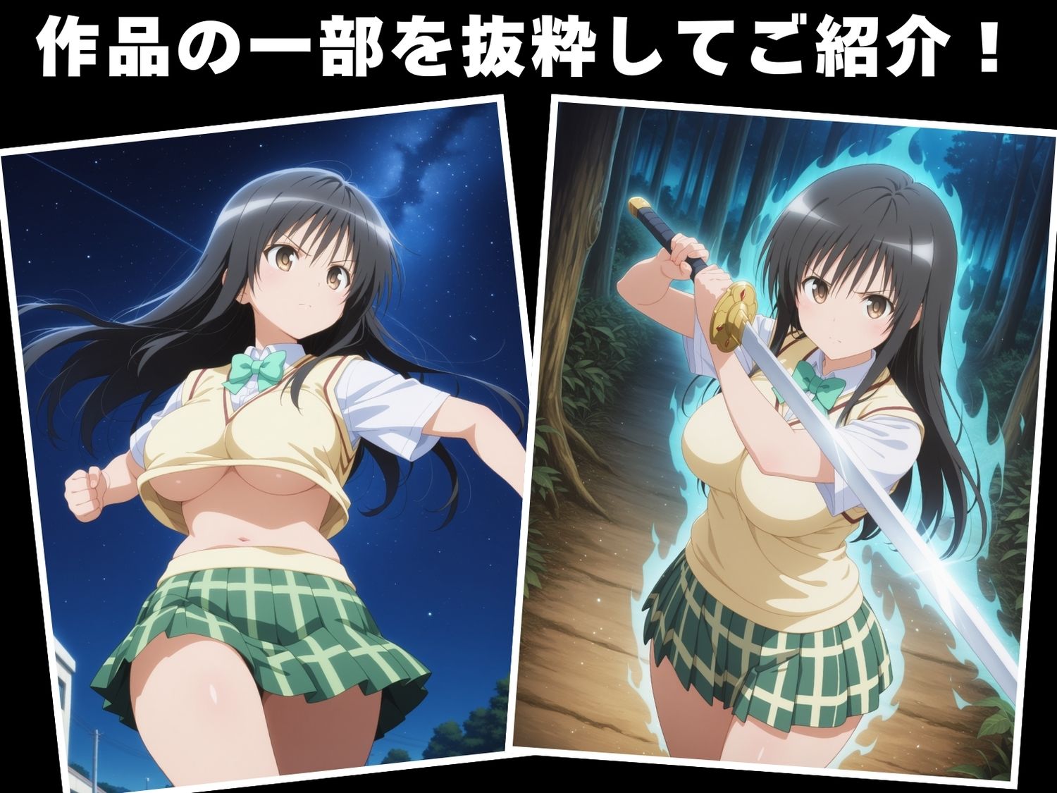 サンプル画像1:【完全敗北】古●川 唯(星屑ソーダ) [d_608390]