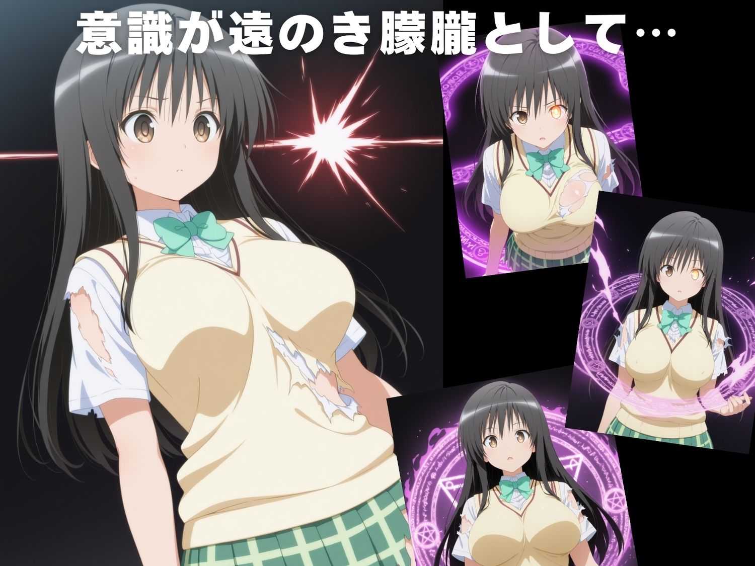 サンプル画像3:【完全敗北】古●川 唯(星屑ソーダ) [d_608390]