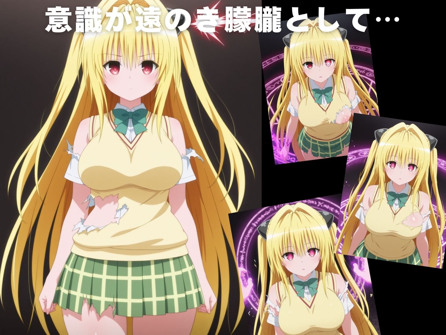 サンプル画像3:【完全敗北】金色●闇(星屑ソーダ) [d_608393]