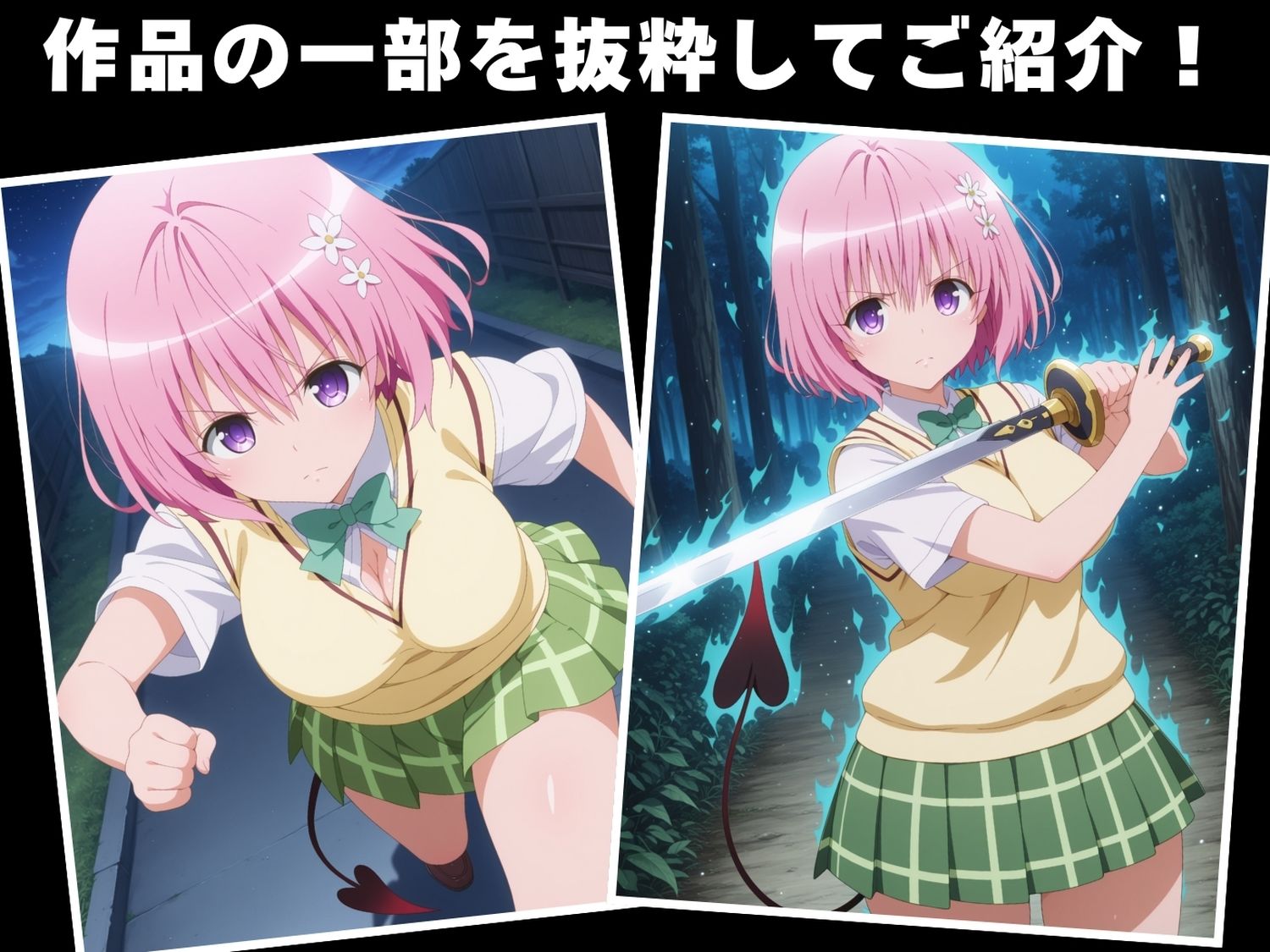 サンプル画像1:【完全敗北】モモ・ベ●ア・デビ●ーク(星屑ソーダ) [d_608396]