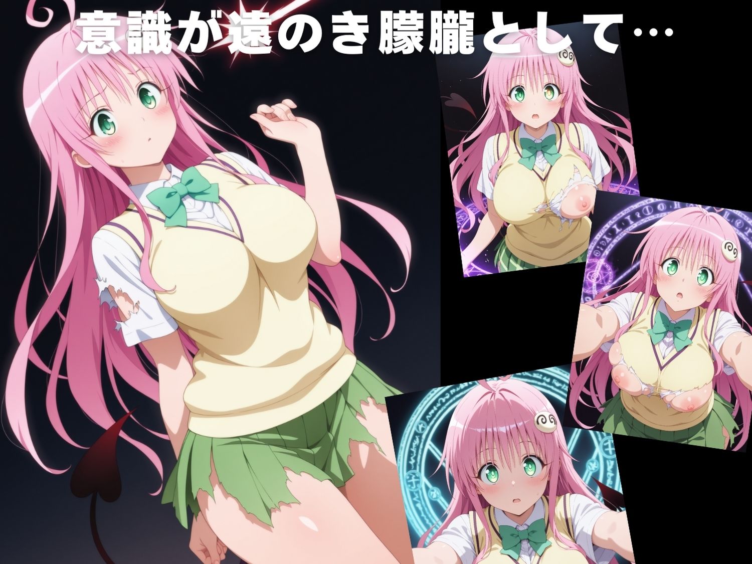 サンプル画像3:【完全敗北】ララ・サ●リン・デビ●ーク(星屑ソーダ) [d_608401]