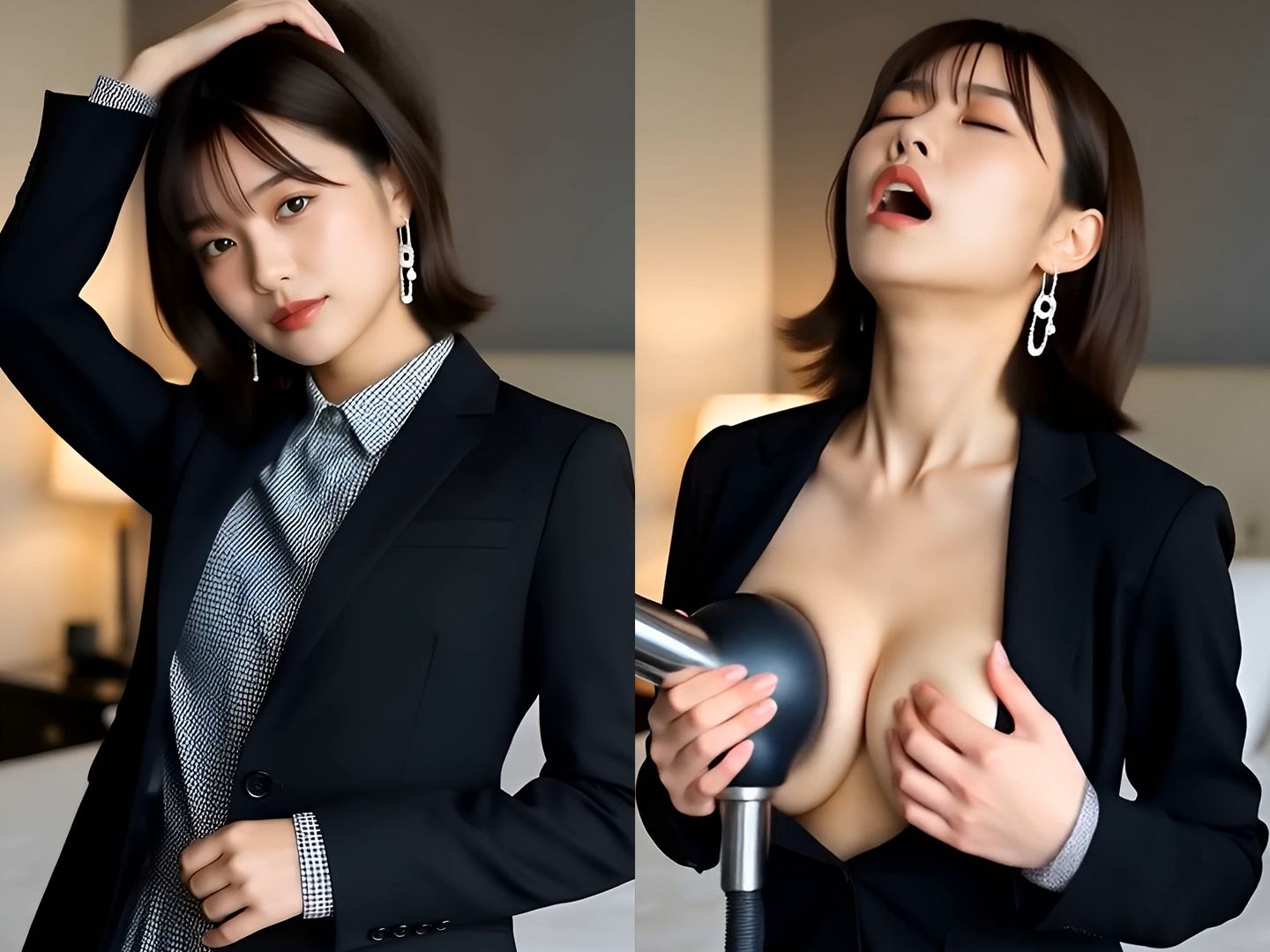 サンプル画像2:【動画】「潮吹き」チャレンジ ――美人インフルエンサーの本気レビュー！大人のおもちゃ実践編 vol.1(sokunukiai) [d_608415]