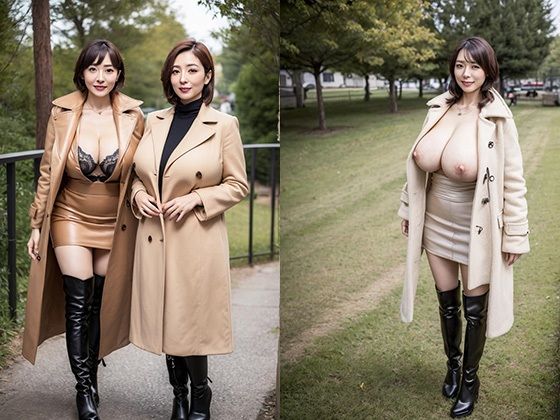 巨乳熟女とブーツ 002