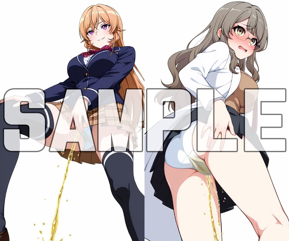 サンプル画像6:オモシューAI おしっこお漏らしするヒロイン002(牡丹桜) [d_608482]